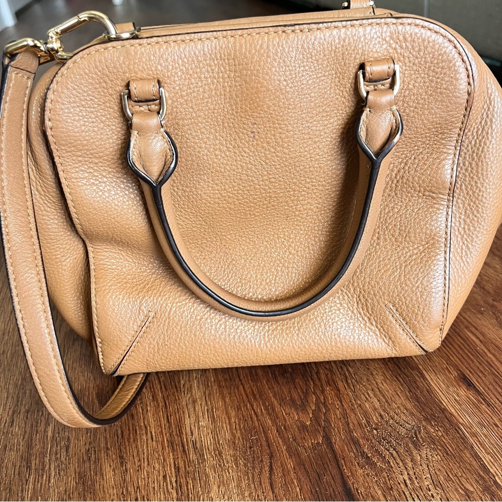 Tory Burch -  Caramel Leather - Handbag - Crossbody Bag - Picture 3 of 11